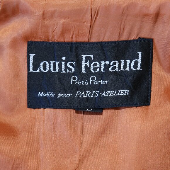 Louis Feraud from Paris Workshop Pretà Porter(ready-to-wear) vintage wool coat - Picture 12 of 15
